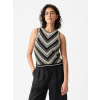 GAP Háčkovaný crop top Čierna XS GAP Háčkovaný crop top Čierna XS