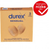 Durex Sensual prezervatívy 3 ks Durex Sensual prezervatívy 3 ks