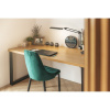 Noha rámu GTV INDUSTRIA, obdélník, V 710 mm, Š 820 mm, profil 80 x 20, ocel, černá Noha rámu GTV INDUSTRIA, obdélník, V 710 mm, Š 820 mm, profil 80 x 20, ocel, černá