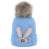 Art of Polo detská čiapka zateplená modrá Art of Polo detská čiapka zateplená modrá