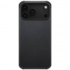 Kryt na mobil Pitaka Aramid ProGuard Case Black Grey iPhone 17 Pro KI1701MGP Kryt na mobil Pitaka Aramid ProGuard Case Black Grey iPhone 17 Pro KI1701MGP