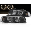 BMW E39 LCI 00-03 - predné čierne svetlá s ANGEL EYES BMW E39 LCI 00-03 - predné čierne svetlá s ANGEL EYES