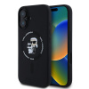 Karl Lagerfeld Liquid Silicone Karl and Choupette MagSafe zadný kryt pre iPhone 16 Black Karl Lagerfeld Liquid Silicone Karl and Choupette MagSafe zadný kryt pre iPhone 16 Black