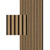 Archo - Akustický panel Simple line Expres Dub rustikálny na čiernom filci 2750 x 604 x 21 mm Archo - Akustický panel Simple line Expres Dub rustikálny na čiernom filci 2750 x 604 x 21 mm
