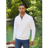 White Men's Zip Neck Sweat Fruit of the Loom biela L Fruit of the Loom 5904882133441 White Men's Zip Neck Sweat Fruit of the Loom biela L Fruit of the Loom 5904882133441