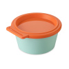 Koziol Kuchynská dóza Nora s pokrievkou zeleno oranžová 250 ml Koziol Kuchynská dóza Nora s pokrievkou zeleno oranžová 250 ml