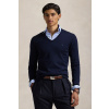 Vlnený sveter Polo Ralph Lauren RWS-Longsleeve modrá farba, ľahký, 710946142 Vlnený sveter Polo Ralph Lauren RWS-Longsleeve modrá farba, ľahký, 710946142