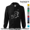 Mikina RANGER® - ŠÉFKUCHÁR Čierna 4XL Mikina RANGER® - ŠÉFKUCHÁR Čierna 4XL