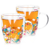 4Home Termo pohár Floral Hot&Cool 300 ml, 2 ks 4Home Termo pohár Floral Hot&Cool 300 ml, 2 ks