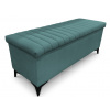 Úložná lavica/periňák Joy, šírka 139 cm, modrozelená aqua látka Úložná lavica/periňák Joy, šírka 139 cm, modrozelená aqua látka