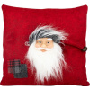 Vankúš MagicHome Vianoce, Santa, červený, 30x30 cm Vankúš MagicHome Vianoce, Santa, červený, 30x30 cm