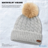 WINTER-BLUR™-II-BEANIE-ZIMNA-UNISEX-CIAPKA-S-BRMBOLCOM Farba: Sea Salt, Čiapky rukavice: UNI 2137521125 WINTER-BLUR™-II-BEANIE-ZIMNA-UNISEX-CIAPKA-S-BRMBOLCOM Farba: Sea Salt, Čiapky rukavice: UNI 2137521125