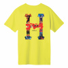 HUF - Godzilla Classic H T-Shirt yellow Veľkosť: M HUF - Godzilla Classic H T-Shirt yellow Veľkosť: M
