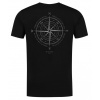Korda Tričko Compass Tee Black - L Korda Tričko Compass Tee Black - L