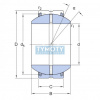SKF GEH 40 ESX-2LS kloubové ložisko ocel/ocel SKF GEH 40 ESX-2LS kloubové ložisko ocel/ocel