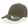 Atlantis Headwear Kšiltovka Dad Hat Destroyed, 6 panelová COT33014955099-olive Olivová UNI Atlantis Headwear Kšiltovka Dad Hat Destroyed, 6 panelová COT33014955099-olive Olivová UNI