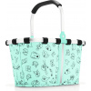 Košík Carrybag Turquise Cats And Dogs XS mätovo zelený Košík Carrybag Turquise Cats And Dogs XS mätovo zelený