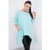 Predĺžená tunika MI8875 mätová Predĺžená tunika MI8875 mätová