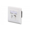 DIGITUS Podzemná zásuvka 2x RJ45, tienená, LSA, kat.5e, pole s označením, prachotesná, biela (DN-9001-N) DIGITUS Podzemná zásuvka 2x RJ45, tienená, LSA, kat.5e, pole s označením, prachotesná, biela (DN-9001-N)