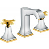 Hansgrohe Metropol Classic umývadlová batéria stojanková chrómová-zlatá 31306090 Hansgrohe Metropol Classic umývadlová batéria stojanková chrómová-zlatá 31306090