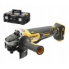 DeWalt DCG406NT-XJ akumulátorová uhlová brúska 125 mm 18V, telo, kufor TSTAK DeWalt DCG406NT-XJ akumulátorová uhlová brúska 125 mm 18V, telo, kufor TSTAK