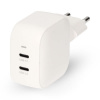 NEDIS NEDIS síťová nabíječka/ 35 W/ PD 3.0/ rychlé nabíjení/ 1.75 / 2.33 / 2.92 / 3.0 A/ 2x USB-C/ bílá NEDIS NEDIS síťová nabíječka/ 35 W/ PD 3.0/ rychlé nabíjení/ 1.75 / 2.33 / 2.92 / 3.0 A/ 2x USB-C/ bílá