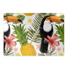 Ochranná podložka pod stoličku Ochranná podložka pod stoličku Tukan a ananás mwp-w0011479 Ochranná podložka pod stoličku Ochranná podložka pod stoličku Tukan a ananás mwp-w0011479