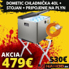 Dometic chladnička CombiCool ACX3 40G + set na pripojenie 2kg bomby + stojan