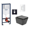 Siko Závěsný WC set do lehkých stěn / předstěnová montáž SAT Infinitio GRSIN12BSCSH0 Siko Závěsný WC set do lehkých stěn / předstěnová montáž SAT Infinitio GRSIN12BSCSH0