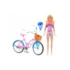 Barbie Barbie bábika na bicykli Hby28 (Barbie Barbie bábika na bicykli Hby28)