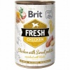 Brit Dog Fresh Chicken with Sweet Potato 400 g Brit Dog Fresh Chicken with Sweet Potato 400 g