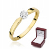 Zlatý Prsteň Zásnubný Diamantový 0.10 ct, V-450 (Zlatý Prsteň Zásnubný Diamantový 0.10 ct, V-450) Zlatý Prsteň Zásnubný Diamantový 0.10 ct, V-450 (Zlatý Prsteň Zásnubný Diamantový 0.10 ct, V-450)