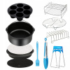 PRÍSLUŠENSTVO PRE FRITÉZU AIR FRYER SADA 11 DIELOV UNIVERZÁLNA PRÍSLUŠENSTVO PRE FRITÉZU AIR FRYER SADA 11 DIELOV UNIVERZÁLNA