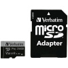 Verbatim Pro pamäťová karta micro SDXC 256 GB UHS-Class 3 podpora videa 4K, výkonnostný štandard A2, vr. SD adaptéru, nárazuvzdorné , vodotesné; 47045 Verbatim Pro pamäťová karta micro SDXC 256 GB UHS-Class 3 podpora videa 4K, výkonnostný štandard A2, vr. SD adaptéru, nárazuvzdorné , vodotesné; 47045