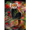 Alipson Red Panda Sits On A Branch 1000 dielov Alipson Red Panda Sits On A Branch 1000 dielov