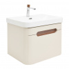 Swiss aqua technologies Koupelnová skříňka s umyvadlem a baterií SAT Fusion 57,5x43x45 cm pískově béžová mat SATFUSION60BEUBA Swiss aqua technologies Koupelnová skříňka s umyvadlem a baterií SAT Fusion 57,5x43x45 cm pískově béžová mat SATFUSION60BEUBA