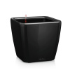 Kvetináč Lechuza Quadro LS 21/20 all inclusive black shiny Kvetináč Lechuza Quadro LS 21/20 all inclusive black shiny
