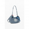 Dámská kabelka DESIGUAL HALF LOGO DENIM WAVERLY Modrá velikost U Dámská kabelka DESIGUAL HALF LOGO DENIM WAVERLY Modrá velikost U