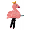 Roztomilý maznáčik/šustík LABUŤ - velvet růžová Hencz Toys Roztomilý maznáčik/šustík LABUŤ - velvet růžová Hencz Toys