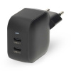 NEDIS NEDIS síťová nabíječka/ 45 W/ PD 3.0/ rychlé nabíjení/ 2.25 / 3.0 A/ 2x USB-C/ černá NEDIS NEDIS síťová nabíječka/ 45 W/ PD 3.0/ rychlé nabíjení/ 2.25 / 3.0 A/ 2x USB-C/ černá