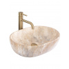 Rea Amelia umývadlo 48x34.5 cm obdĺžnik pultové umývadlo sivá/kamenná-hnedá/béžová REA-U3000 Rea Amelia umývadlo 48x34.5 cm obdĺžnik pultové umývadlo sivá/kamenná-hnedá/béžová REA-U3000