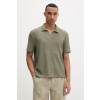 Calvin Klein úpletové polo tričko pánske s viskózou LV00NM2986 zelená L Calvin Klein úpletové polo tričko pánske s viskózou LV00NM2986 zelená L