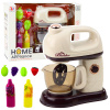 LEAN TOYS Mixér, kuchynský robot, pre deti, ovocné šťavy, svetlá, zvuky, biela LEAN TOYS Mixér, kuchynský robot, pre deti, ovocné šťavy, svetlá, zvuky, biela
