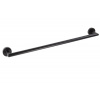 Sapho X-ROUND BLACK držiak uterákov 600mm, čierna mat XR404B Sapho X-ROUND BLACK držiak uterákov 600mm, čierna mat XR404B