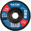Kotúč lamelový šikmý korundový, P60, 115mm, diera 22,2mm, EXTOL PREMIUM Kotúč lamelový šikmý korundový, P60, 115mm, diera 22,2mm, EXTOL PREMIUM