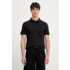 Calvin Klein polo tričko pánske bavlnené LV04LH204G čierna S Calvin Klein polo tričko pánske bavlnené LV04LH204G čierna S