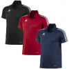Pánske tričko adidas T12 Polo - červená, L Pánske tričko adidas T12 Polo - červená, L