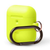 Elago Airpods 2 Silicone Hang Case - Neon Yellow Elago Airpods 2 Silicone Hang Case - Neon Yellow