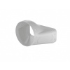 AIRFORCE P-EST 150 - přechod čtyřhran-kruh horizontální 90°, světle šedé AIRFORCE P-EST 150 - přechod čtyřhran-kruh horizontální 90°, světle šedé