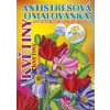 Baloušek Antistresová omaľovánka A5 - Kvety x Baloušek Antistresová omaľovánka A5 - Kvety x